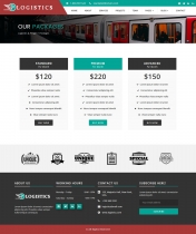 Logistics - WordPress Theme Screenshot 5