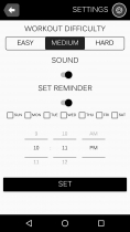 7 Minutes Workout - Android Source Code Screenshot 11