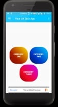 Quiz App Offline - Android Studio App Template Screenshot 1