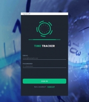 Time Tracker - Node.js Screenshot 1