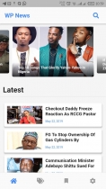 Flutter WP News App - Android And iOS Source Code  Screenshot 3