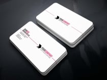 Simple Professional Business Card 4 Color Screenshot 1