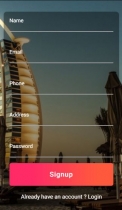 Hotel Booking Ionic 3 Theme Screenshot 4