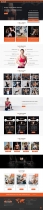 FitnessFactory - WordPress Theme Screenshot 2