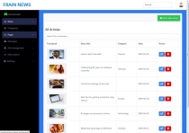 Newsfrain - PHP News Magazine And Blog Script Screenshot 14