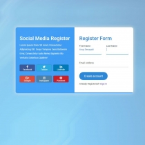 Login Register with Social Account Using PHP Screenshot 9