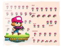 Georja 2D Game Character Sprites Screenshot 2