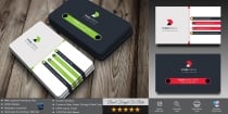 Modern Multi Color Business Card Screenshot 5