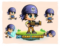 JackPirate Game Sprites Screenshot 1