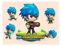 Bambi 2D Game Character Sprites Screenshot 1