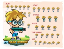 Janjo 2D Game Character Sprites  Screenshot 2