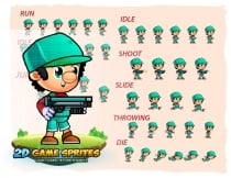 Leonard 2D Game Character Sprites Screenshot 2