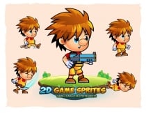 Daniel Game Character Sprites Screenshot 1