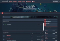 NetPen Pro Gaming - MyBB Theme Screenshot 1