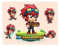 Oliver Game Character Sprites Screenshot 1