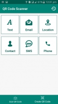 QR Code Scanner - Android Source Code Screenshot 2