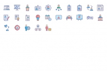 300 Human Resource Vector Icons Pack Screenshot 2