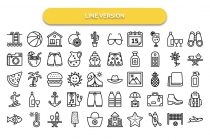 700 Summer And Holidays Vector Icons Pack Screenshot 2