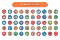 700 Summer And Holidays Vector Icons Pack Screenshot 5