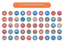 500 Data Storage & Server Vector Icons Pack Screenshot 4