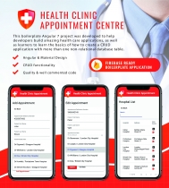 Health Clinic  Boilerplate Angular 7 project Screenshot 4