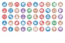 400 Office And Jobs Isolated Vector Icons Pack Screenshot 6