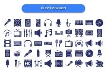 600 Multimedia Vector Icons Pack Screenshot 13