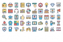 400 Video Blog And Development Icons Pack Screenshot 2