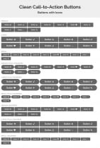 Clean Call-to-Action Buttons Screenshot 9