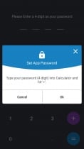 Calculator Vault  - Android Source Code Screenshot 5