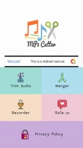 MP3 Audio Editor - Android Source Code Screenshot 1