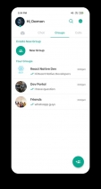 WhatsApp React Native Theme Screenshot 17