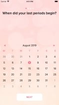 Ovulation Calendar - iOS Source Code Screenshot 1