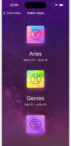 Astrozodia - iOS Source Code Screenshot 3