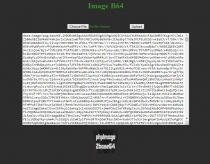 phpImg2b64 - Image To Base64 PHP Screenshot 1