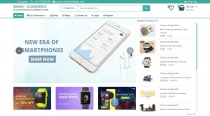 Brand Ecommerce Laravel CMS Screenshot 2