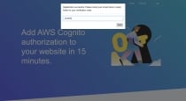 AWS Cognito Authorization For Websites Screenshot 2