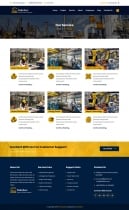 Fakobuz - Facktory And Industrial HTML5 Template Screenshot 4