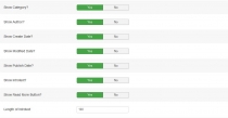 Filterable Items for K2 - Joomla Module Screenshot 2