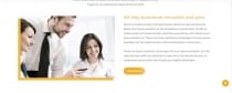 Hunter - One page Corporate HTML5 Template Screenshot 2