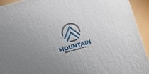 Mountain Logo Template Screenshot 1