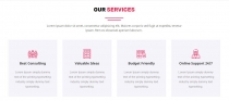 Walco - One Page Business HTML Template Screenshot 2