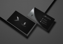 High-End Corporate Business Card Screenshot 2