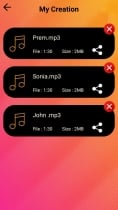 Birthday Songs Maker - Android Source Code Screenshot 4