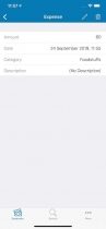 Expense Manager - iOS Source Code Screenshot 4