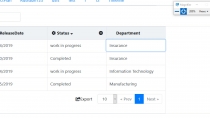 Customizable Editable Datatable AngularJS Screenshot 9