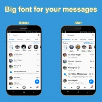 Big font - Android Source Code Screenshot 2