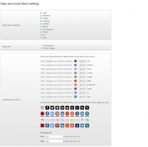 Likes And Share Buttons WordPress and WooCommerce Screenshot 4