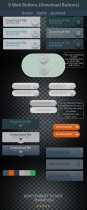 9 Different Web Download Buttons Screenshot 2