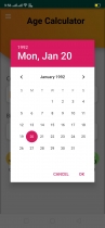 Age Calculator - Android App Template Screenshot 4